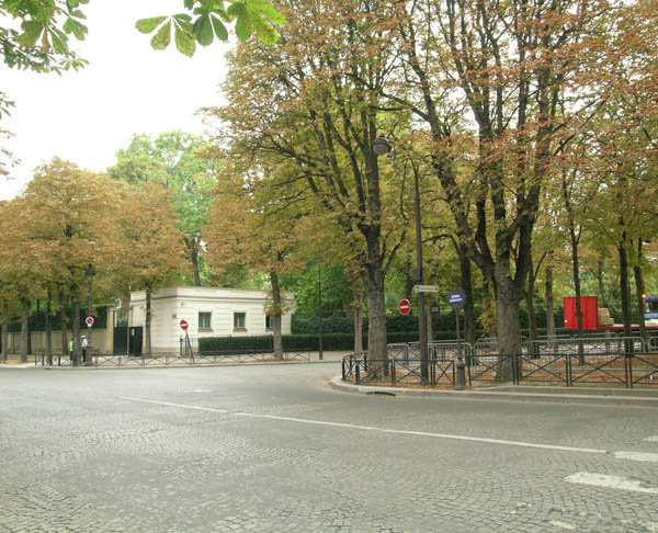 corner of Gabriel and Marigny