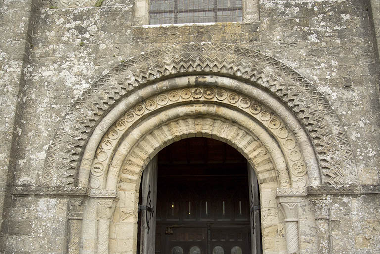 Norman door to parish church