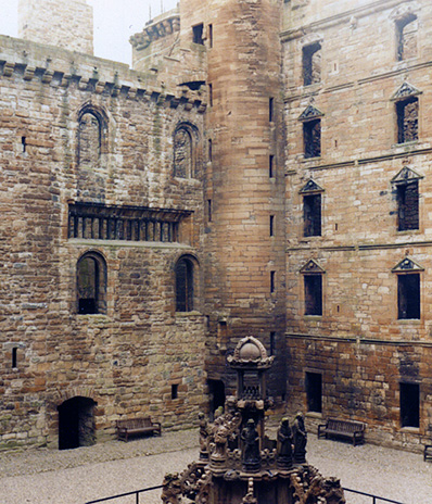 Linlithgow Palace staircase