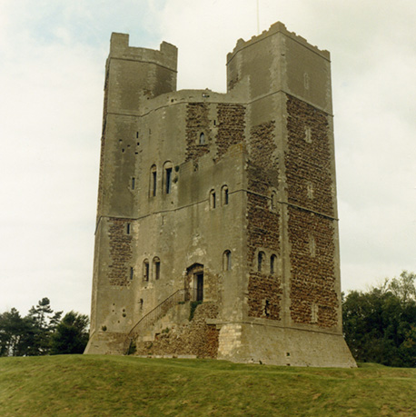 Orford Castle front